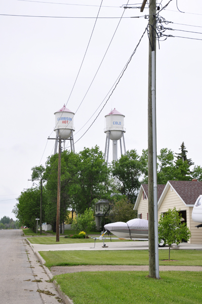 hot and cold water towers